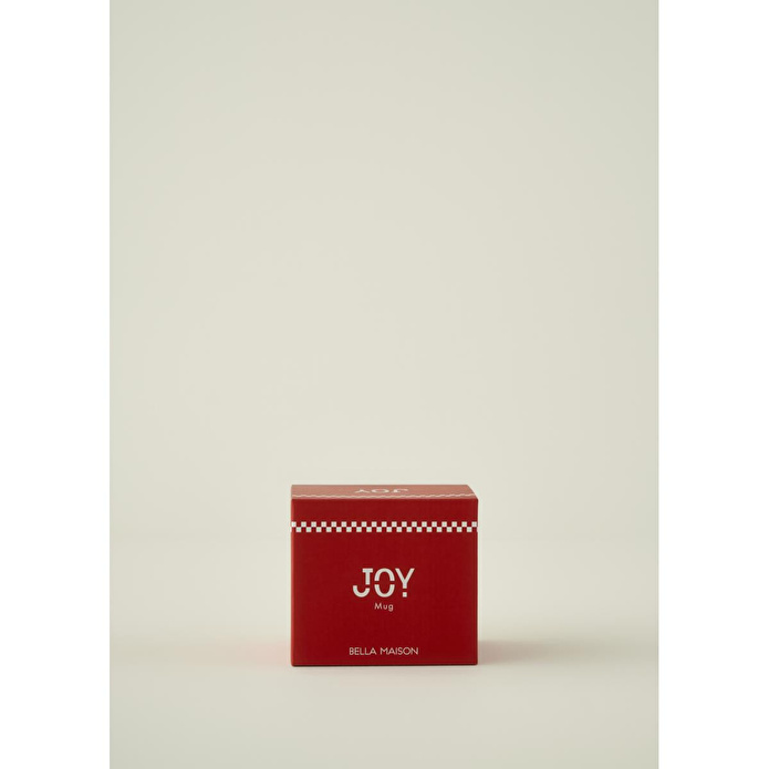 Bella Maison Joy Yılbaşı Stoneware Kupa Kırmızı (470 Cc) Kırmızı