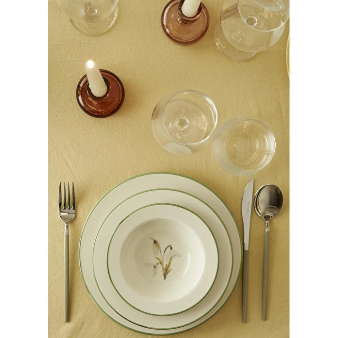 Bella Maison Garden Stoneware 12 Parça 4 Kişilik Yemek Takımı Mix