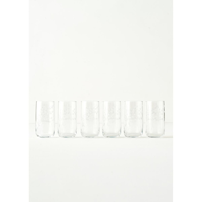 Bella Maison Exclusive Selection 6'lı Meşrubat Bardağı Seti Naturel (365 Cc) Naturel