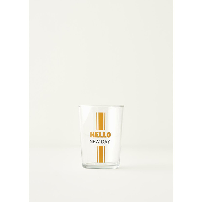 Bella Maison Hello New Day 4'lü Meşrubat Bardağı Hardal (510 Cc)