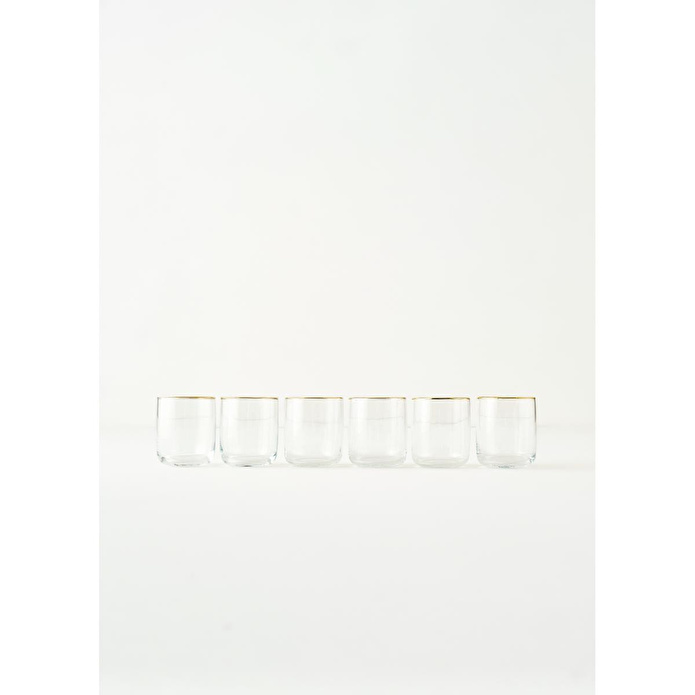 Bella Maison Premium Bardak 6'lı Gold (270 Cc)
