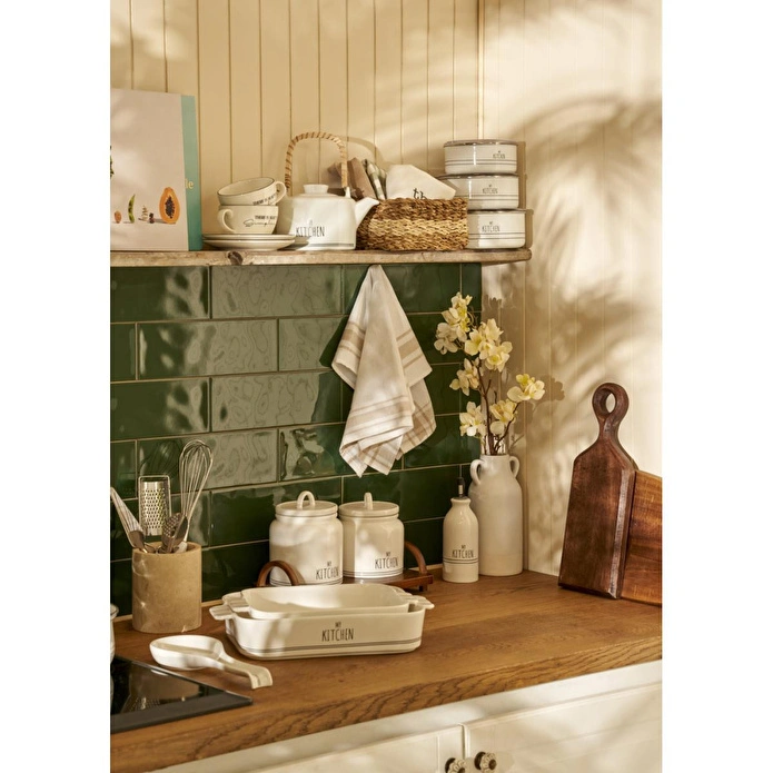 Bella Maison My Kitchen Porselen Demlik Beyaz (850 Cc) Beyaz