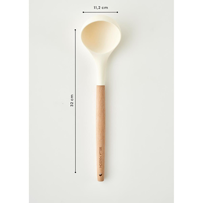 Bella Maison Olivia 3'lü Silikon Servis Seti Krem