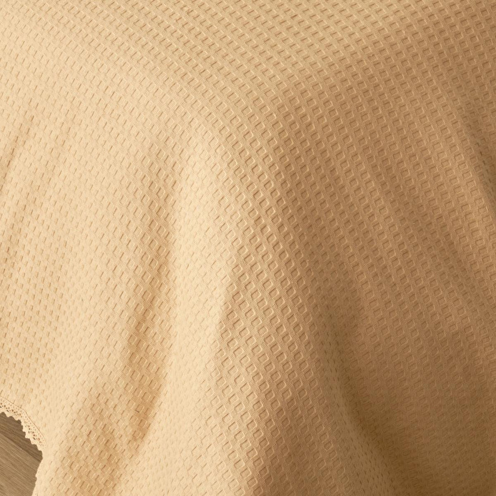 Bella Maison Stormi Pamuklu Çift Kişilik Waffle Pike Bej (200x220 Cm) Bej