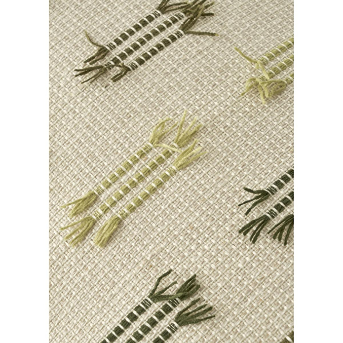 Bella Maison Stich Dekoratif Kırlent Kılıfı Yeşil (35x50 Cm) Yeşil