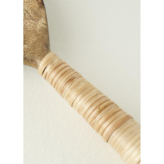 Bella Maison Varna Salata Servis Seti Naturel (22x8 Cm) Naturel