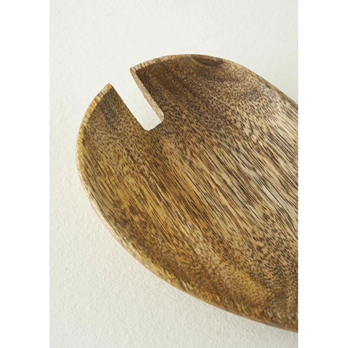 Bella Maison Varna Salata Servis Seti Naturel (22x8 Cm) Naturel