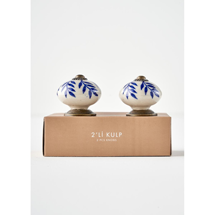 Bella Maison Bluey Kulp 4'lü Mavi (6,5x4x4 Cm)