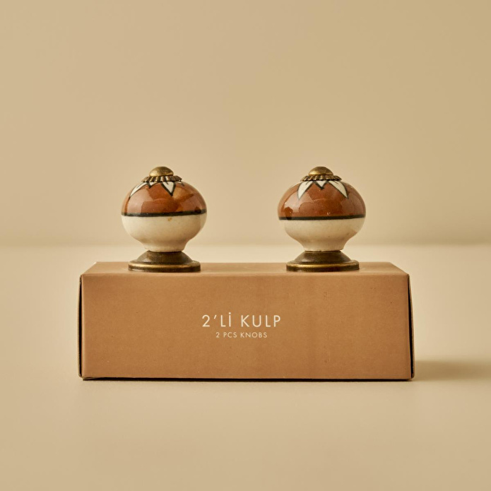 Bella Maison Emery Kulp 4'lü Kiremit (6,5x3x3 Cm)