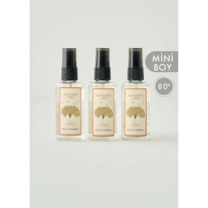 Bella Maison Mandarin Tree Kolonya 3'lü Turuncu (50 Ml)