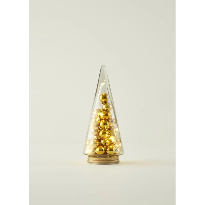 Bella Maison Tree Dekoratif Ledli Aydınlatma Gold (12x12x29 Cm) Gold