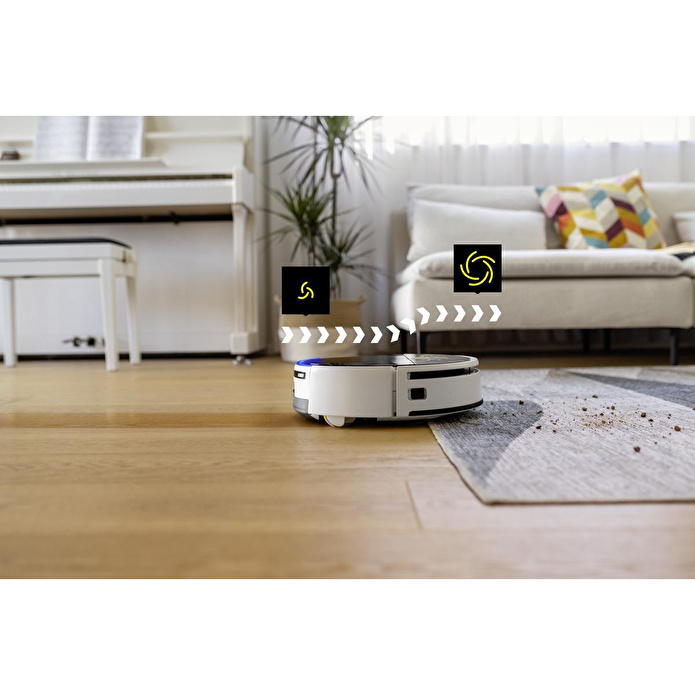 Karcher RVF 7 Robot Süpürge 13.000 Pa Akıllı Kir Algılama Teknolojisi