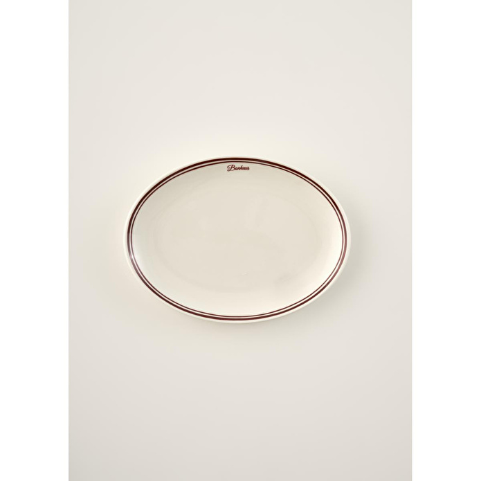 Bella Maison Bonheur Porselen Sunum Tabağı Bordo (31 Cm) Bordo