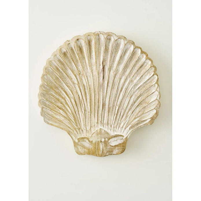 Bella Maison Oyster Mango Ağacı Dekoratif Tabak Naturel (30x2,5x20 Cm) Naturel