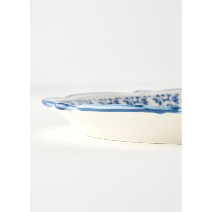 Bella Maison Mabel Stoneware Sunum Tabağı Mavi (32 Cm) Mavi