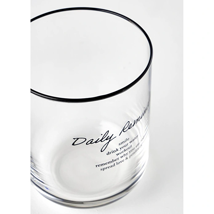 Bella Maison Daily Reminder Bardak (350 Cc) Siyah