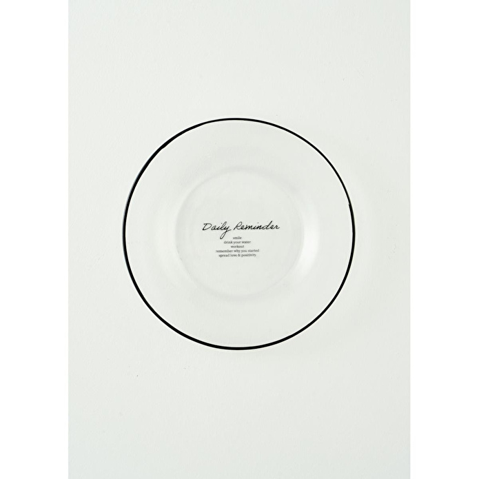 Bella Maison Daily Reminder Servis Tabağı Siyah (26 Cm) Siyah