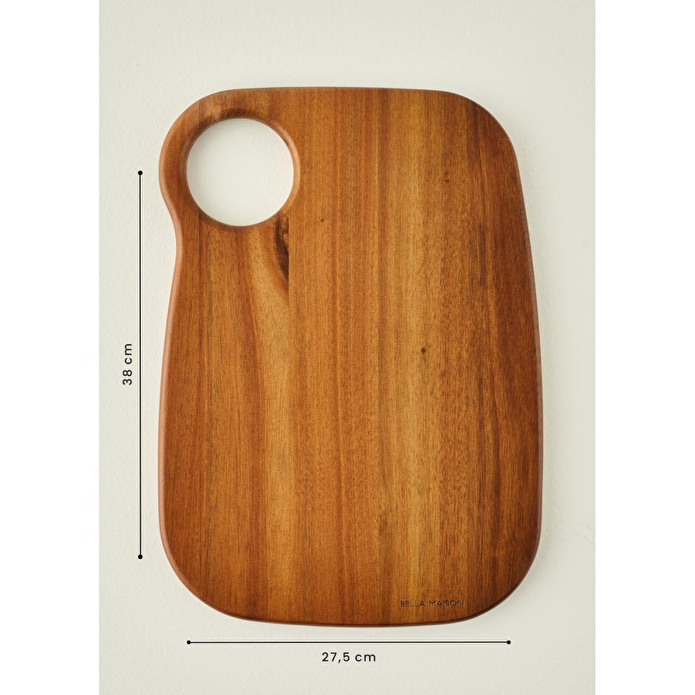 Bella Maison Allison Akasya Kesme Tahtası Naturel (38x27,5 Cm) Naturel