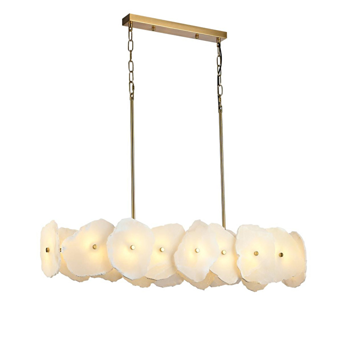 Apliqa Harlow Sıralı 48 Watt Gold Ledli Avize