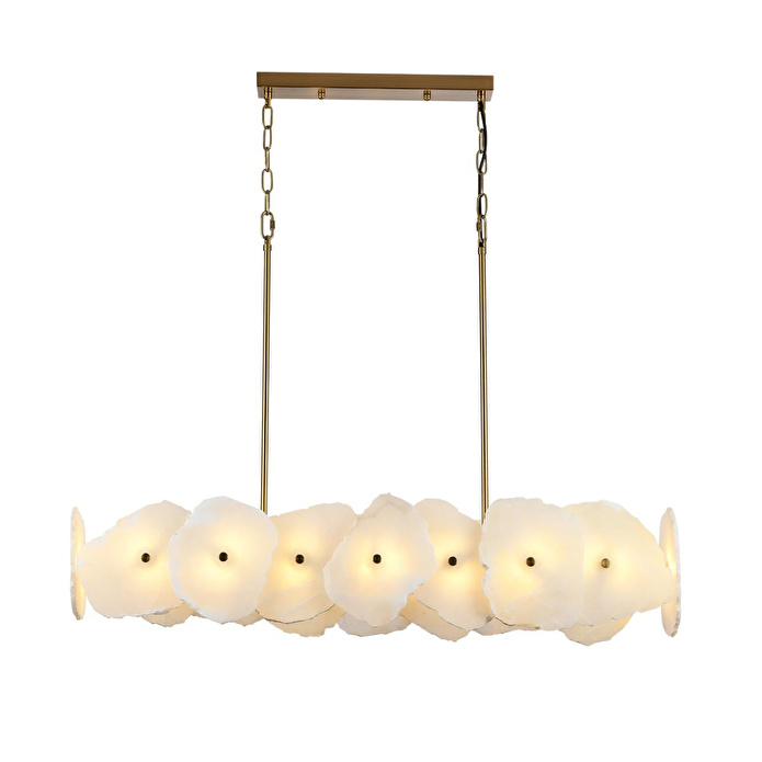 Apliqa Harlow Sıralı 48 Watt Gold Ledli Avize