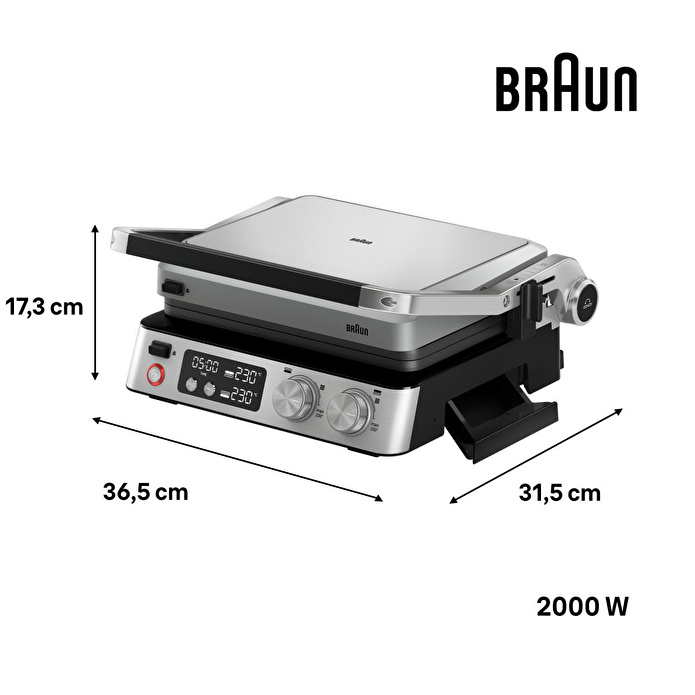 Braun Multigrill 7 Cg7044 Izgaratost