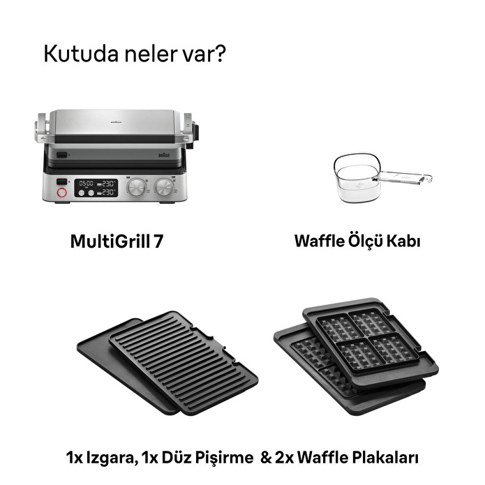 Braun Multigrill 7 Cg7044 Izgaratost