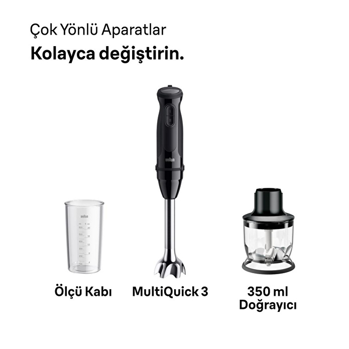 Braun Multiquick 3 El Blender Mq30201
