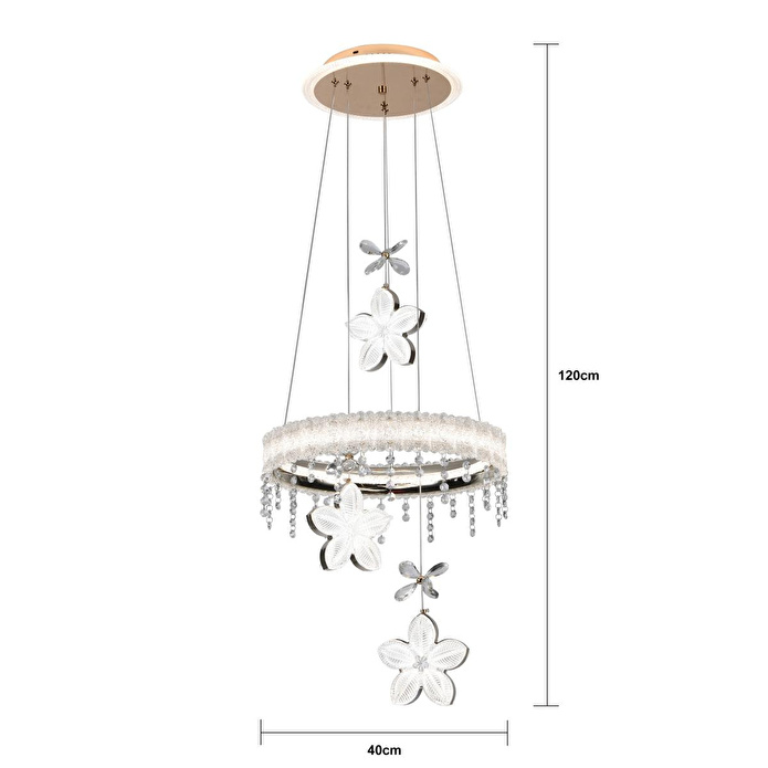 Apliqa Orfeo 3'lü Gold Led Avi̇ze
