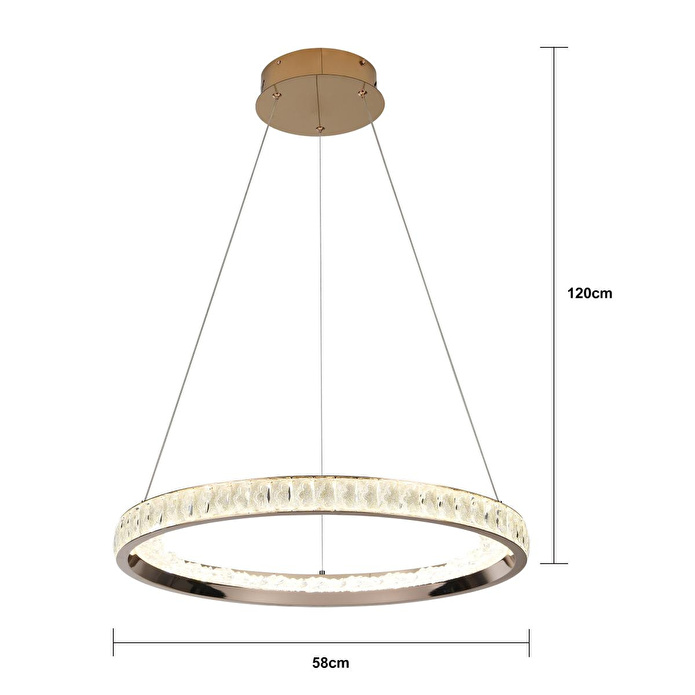 Apliqa Eli̇o 60 Lik Gold Ledli̇ Avi̇ze