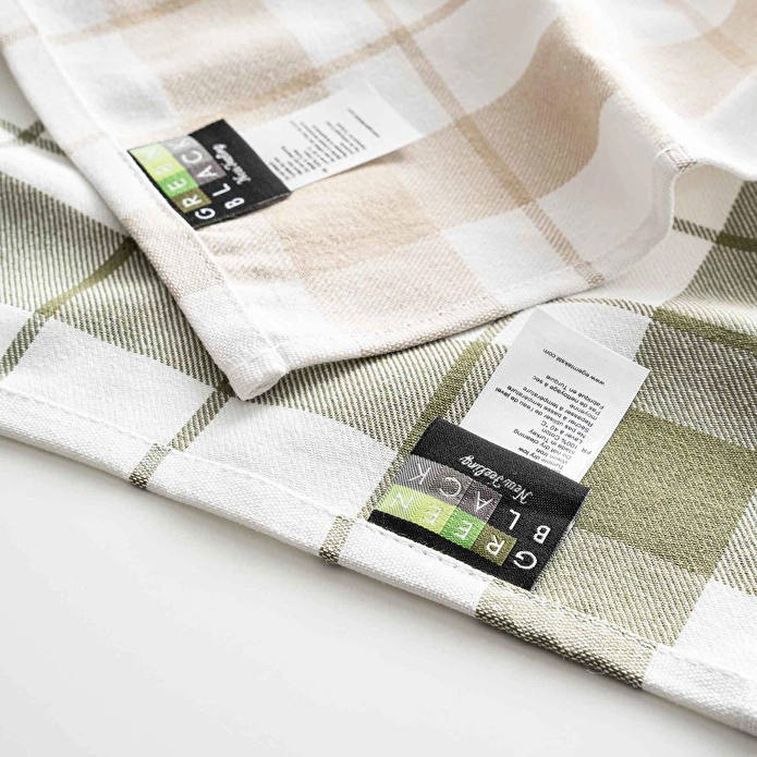 Green Black Esila 6'lı Ultra Emici Kurulama Havlusu