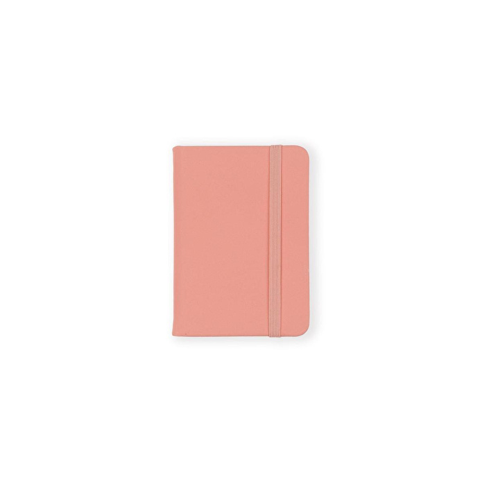 The Mia Çizgili Pembe Not Defteri A7 10 X 8 Cm