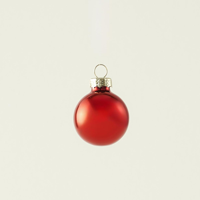 Bella Maison Christmas Dekoratif Süs 16'lı Kırmızı (3 Cm) Kırmızı