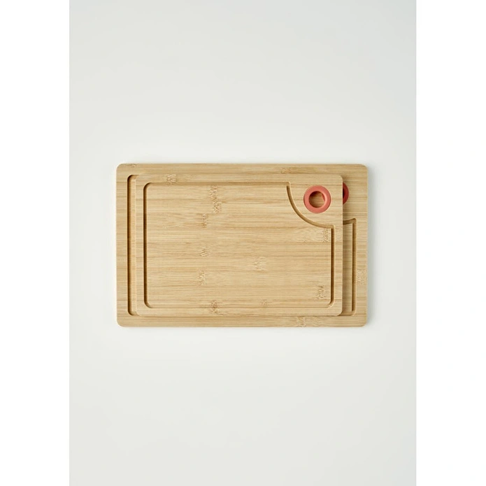 Bella Maison Ronna Bambu Kesme Tahtası Mercan (36x23x1 Cm) Mercan
