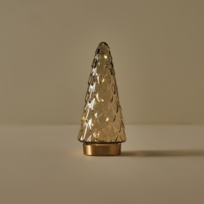 Bella Maison Pine Tree Yılbaşı Ledli Aydınlatma Gold (24 Cm)