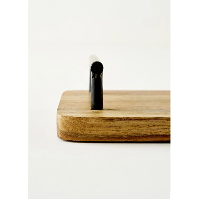 Bella Maison Eliffe Dekoratif Tepsi Naturel (30x15x5 Cm) Naturel