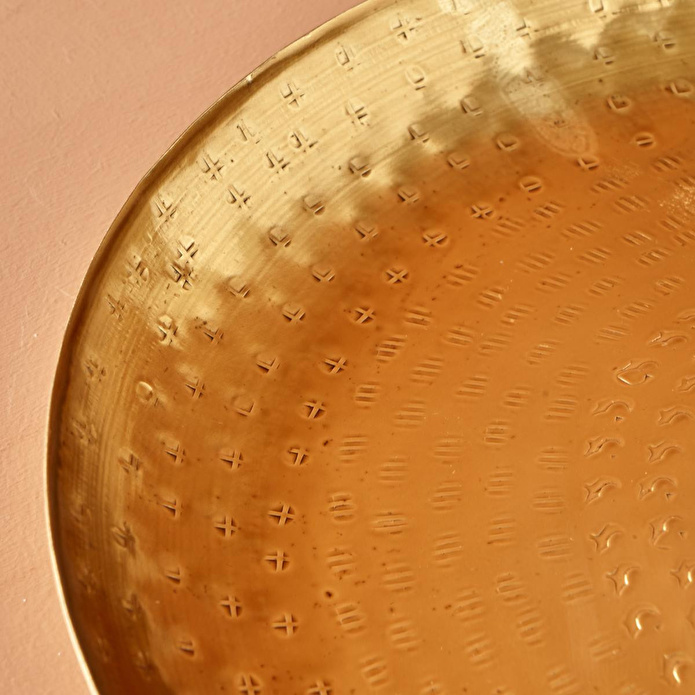 Bella Maison Serra Dekoratif Tabak Gold (29 Cm) Gold