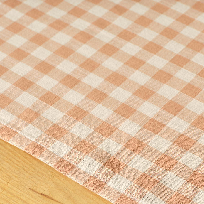 Bella Maison %100 Pamuk Pavia Masa Örtüsü Somon (150x250 Cm) Somon