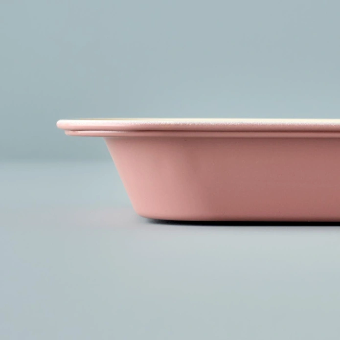 Bella Maison Dublin Fırın Kabı Pembe (28,5x17,5x3 Cm) Pembe