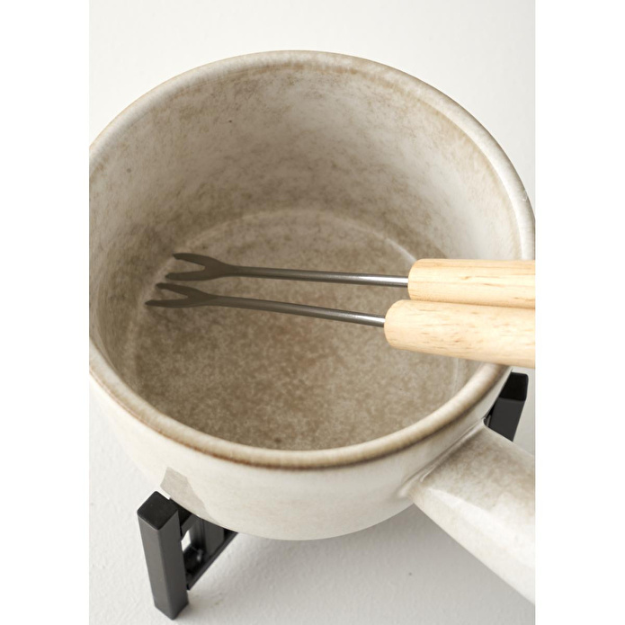 Bella Maison Glacier Fondü Bej (29x19x15 Cm) Bej
