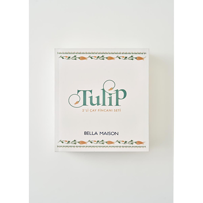 Bella Maison Tulip 2'li Çay Fincanı (270 Cc) Çok Renkli