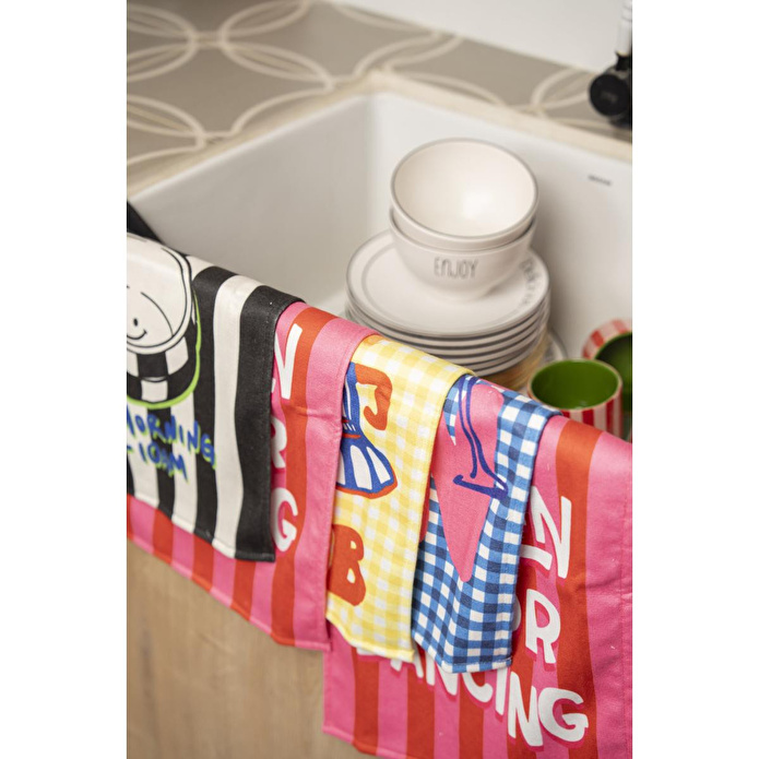 Cozy Home Cheer Kitchen Mutfak Havlusu Cin Cin