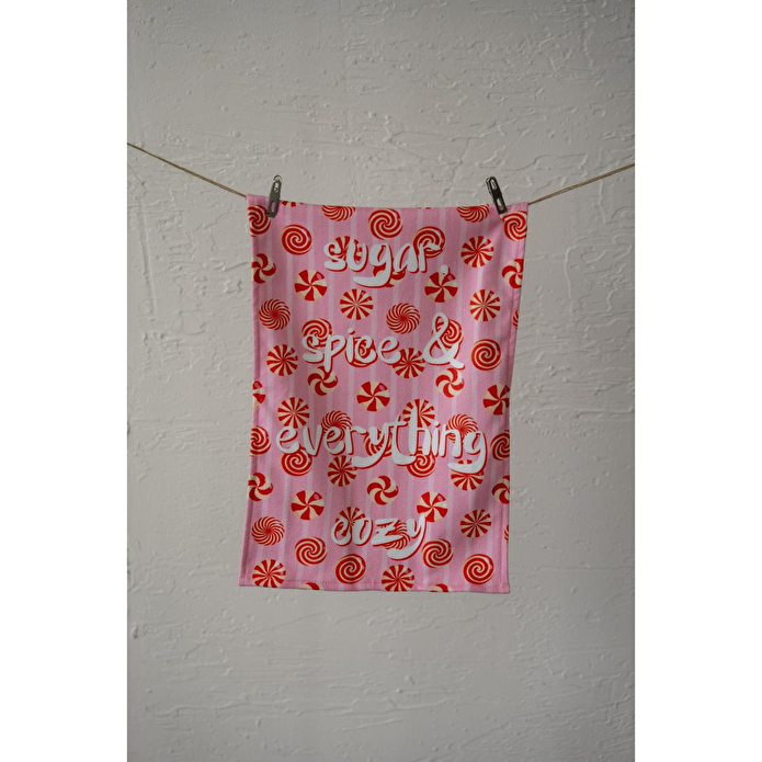 Cozy Home Cheer Kitchen Mutfak Havlusu Sugar & Spice