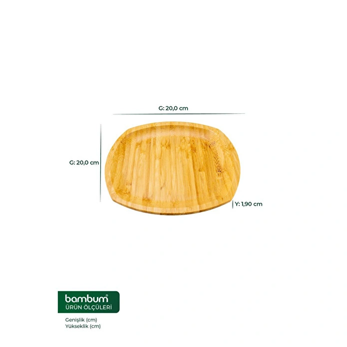 Bambum Penne Tabak 20 Cm
