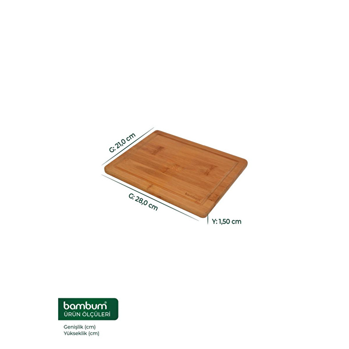 Bambum Ritto Kesme Steak Tahtası Küçük B2646