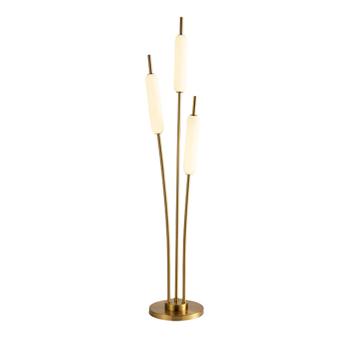 Apliqa Reed 3'lü Gold 36 Watt Led Lambader