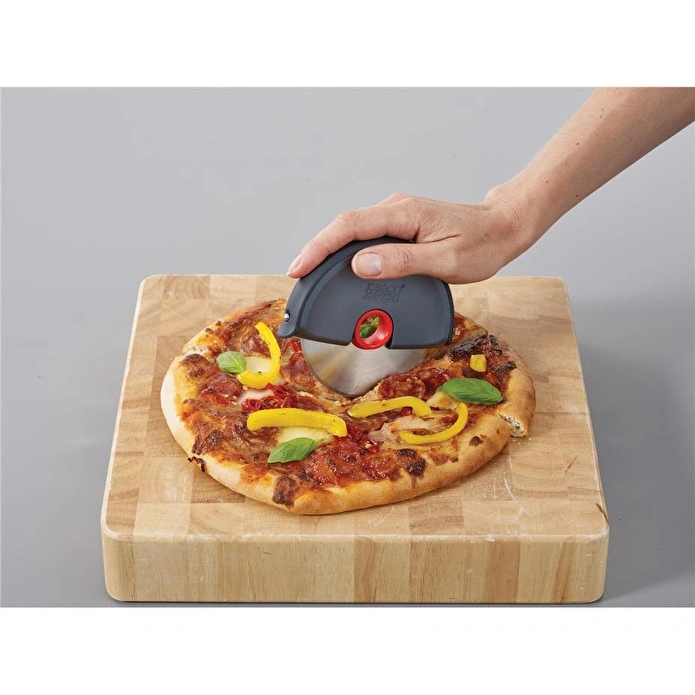Joseph Joseph Disc Easy-clean Pizza Diski - Gri/kırmızı