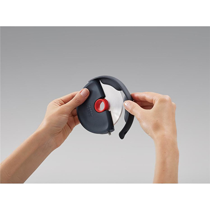 Joseph Joseph Disc Easy-clean Pizza Diski - Gri/kırmızı