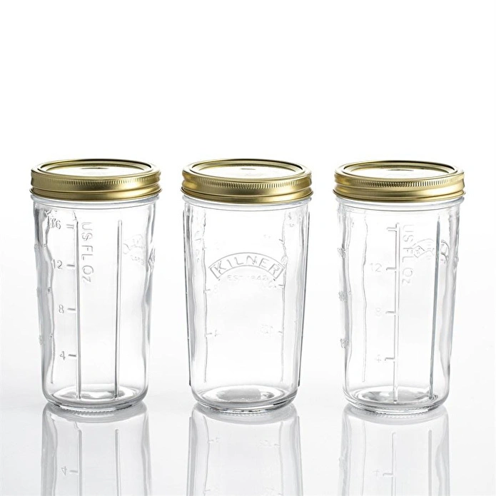 Kilner Geniş Ağızlı Büyük Kavanoz 1 Lt