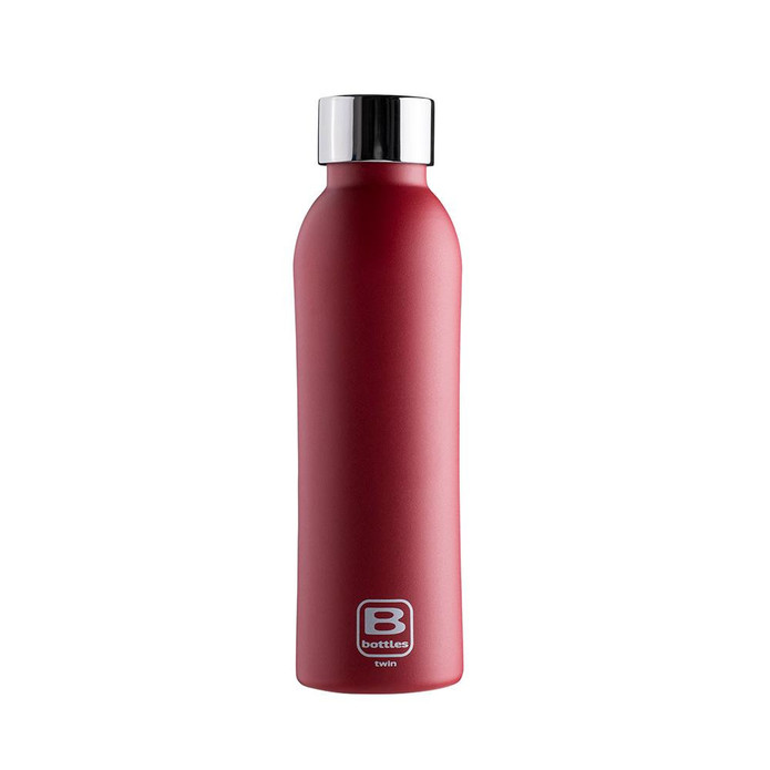 Bugatti Twin Pas Cel Termos 500ml Mat Kırmızı