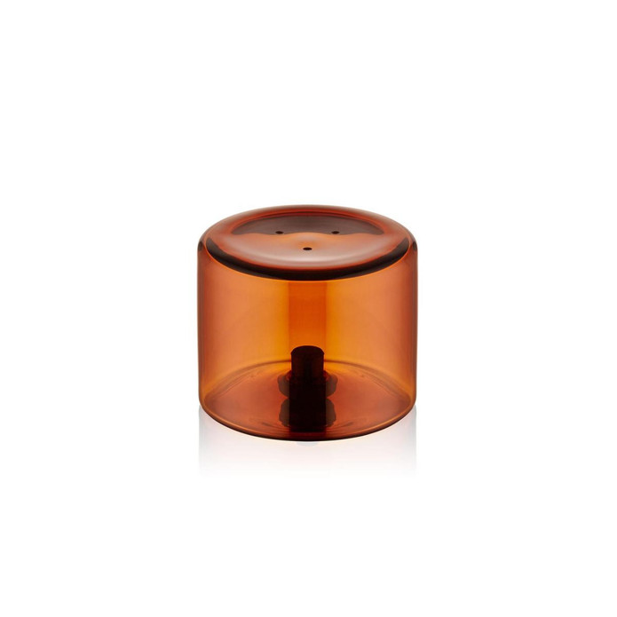 The Mia Yuvarlak Tuzluk Biberlik 2li Set Amber 6x5 Cm